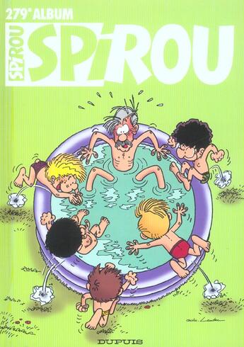 Couverture du livre « Recueil Spirou N.279 » de  aux éditions Dupuis