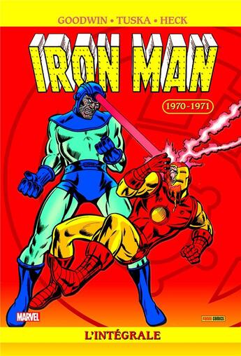 Couverture du livre « Iron Man : Intégrale vol.6 : 1970/1971 » de George Tuska et Don Heck et Archie Goodwin aux éditions Panini