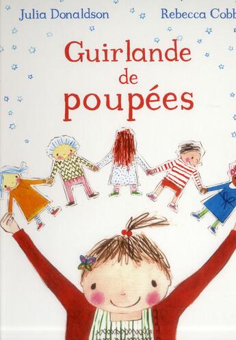 Couverture du livre « Guirlande de poupées » de Rebecca Cobb aux éditions Kaleidoscope