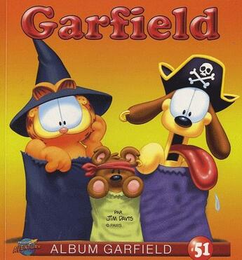 Couverture du livre « Garfield t.51 » de Jim Davis aux éditions Presses Aventure