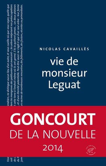 Couverture du livre « Vie de monsieur Leguat » de Nicolas Cavailles aux éditions Editions Du Sonneur