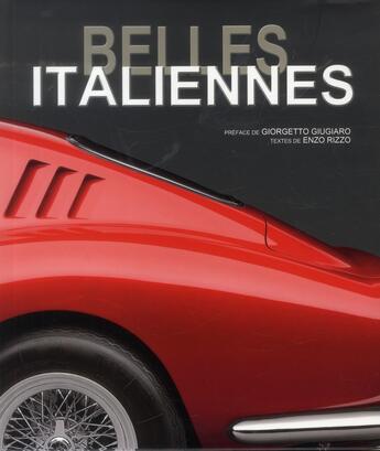 Couverture du livre « Belles italiennes » de Enzo Rizzo aux éditions White Star