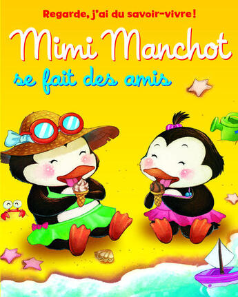 Couverture du livre « Mimi manchot se fait des amis » de  aux éditions Yoyo Books