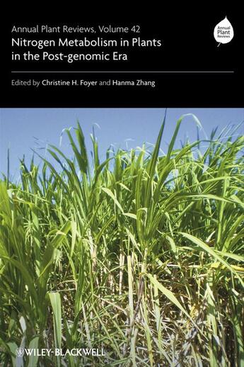 Couverture du livre « Annual Plant Reviews, Nitrogen Metabolism in Plants in the Post-genomic Era » de Christine Foyer et Hanma Zhang aux éditions Wiley-blackwell