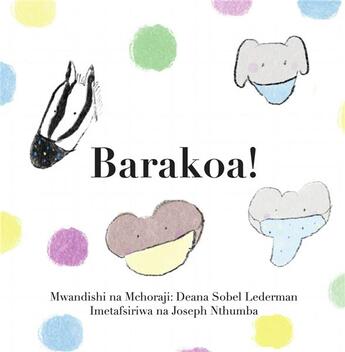 Couverture du livre « Masks! (Swahili) » de Deana Sobel Lerderman aux éditions Calec France