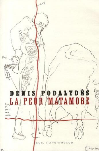 Couverture du livre « La peur Matamore » de Denis Podalydes aux éditions Seuil