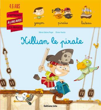 Couverture du livre « Killian le pirate » de  aux éditions Lito