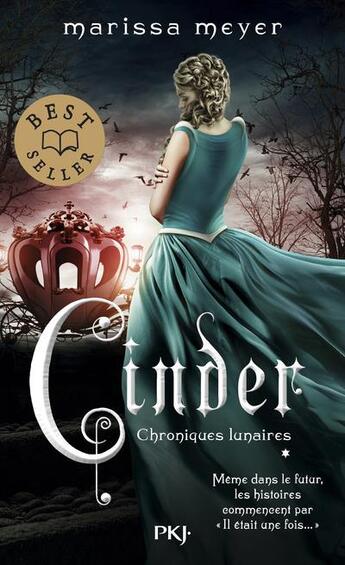 Couverture du livre « Chroniques lunaires Tome 1 : Cinder » de Marissa Meyer aux éditions Pocket Jeunesse