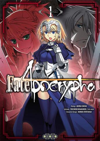 Couverture du livre « Fate/Apocrypha Tome 1 » de Type-Moon et Yuichiro Higashide et Akira Ishida aux éditions Ototo