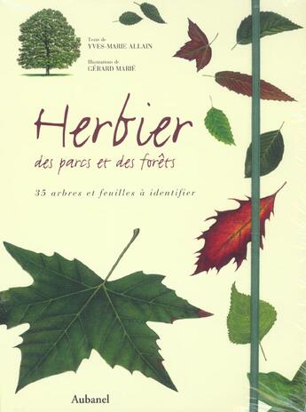 Couverture du livre « Herbier Des Parcs Et Des Forets » de Marie Allain aux éditions La Martiniere