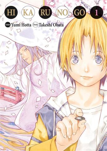 Couverture du livre « Hikaru no go - édition deluxe Tome 1 » de Yumi Hotta et Takeshi Obata aux éditions Delcourt