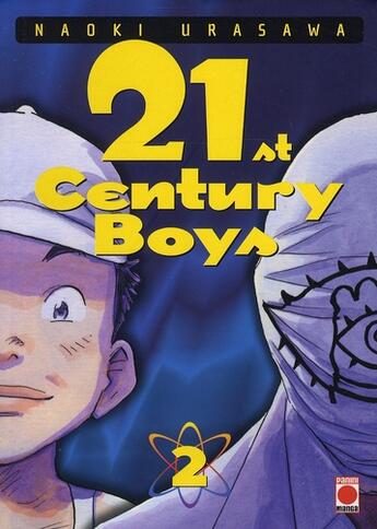 Couverture du livre « 21st century boys Tome 2 » de Naoki Urasawa aux éditions Panini