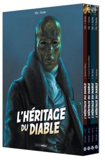 Couverture du livre « L'héritage du diable : coffret Tomes 1 à 4 » de Paul Gastine et Jerome Felix aux éditions Bamboo