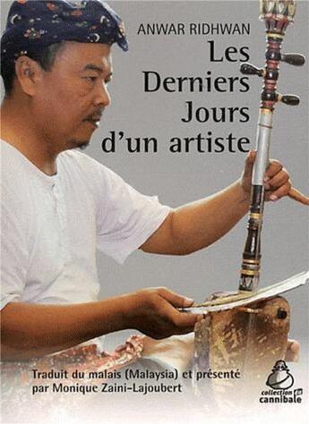 Couverture du livre « Derniers jours d un artiste » de Ridhwan Anwar aux éditions Les Indes Savantes