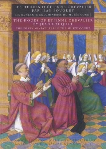 Couverture du livre « Heures d'etienne chevalier par jean fouquet (nvelle edit.) (les) - les quarante enluminures du musee » de  aux éditions Somogy