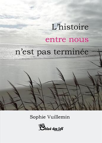 Couverture du livre « L'histoire entre nous n'est pas terminée » de Sophie Vuillemin aux éditions Chloe Des Lys