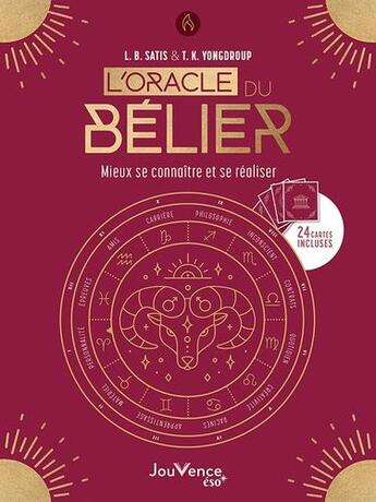 Couverture du livre « L'oracle du bélier » de T.K. Yongdroup et L. B. Satis aux éditions Jouvence