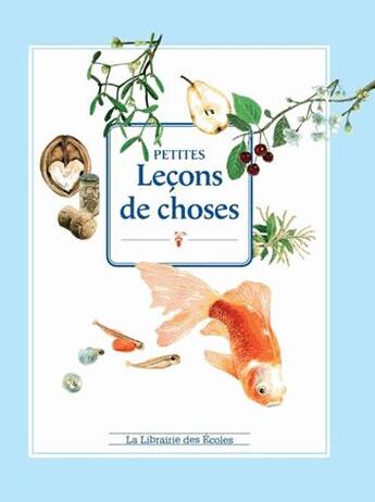 Couverture du livre « Petites leçons de choses » de Jean-Pierre Picandet aux éditions Librairie Des Ecoles