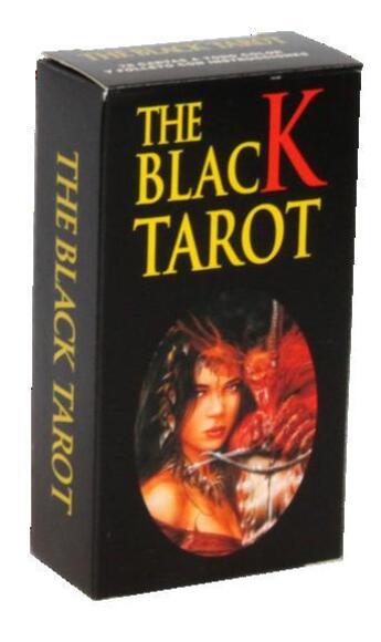 Couverture du livre « The black tarot » de  aux éditions Fournier Jeux