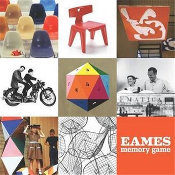 Couverture du livre « Charles and ray eames memory game /anglais » de Eames Charles/Eames aux éditions Ammo