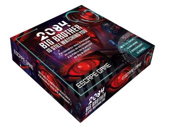 Couverture du livre « Escape game : 2084, big brother is still watching you » de Gilles Saint-Martin aux éditions Larousse