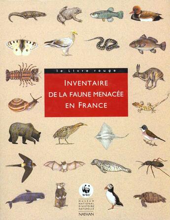 Couverture du livre « Inventaire De La Faune Menacee En France » de  aux éditions Nathan