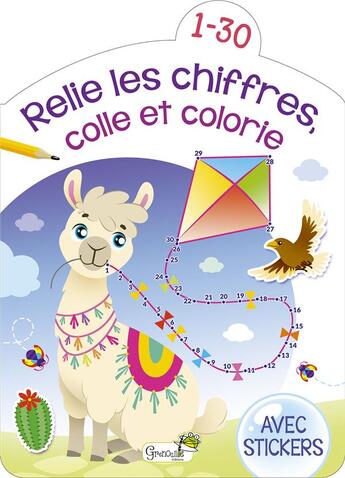 Couverture du livre « Relie les chiffres de 1 a 30 » de  aux éditions Grenouille