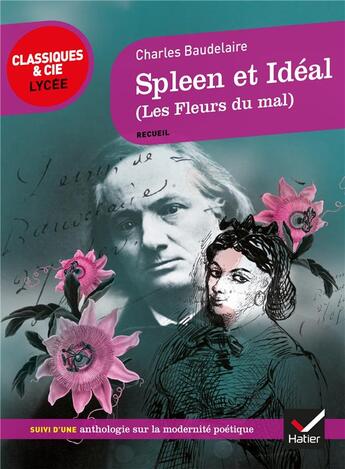 Couverture du livre « Spleen et idéal (les Fleurs du mal) » de Charles Baudelaire aux éditions Hatier