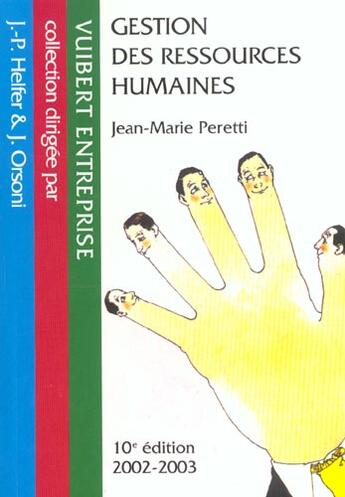 Couverture du livre « Gestion Des Ressources Humaines ; 10e Edition » de Jean-Marie Peretti aux éditions Vuibert