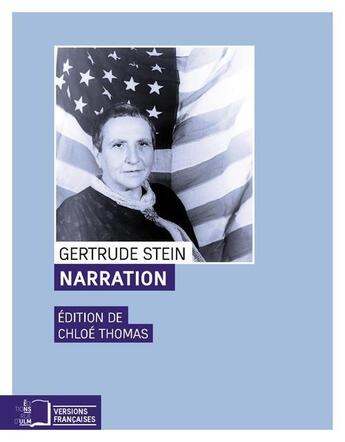 Couverture du livre « Narration » de Gertrude Stein aux éditions Rue D'ulm