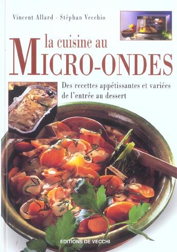 Couverture du livre « Cuisine au micro ondes (la) » de Vecchio aux éditions De Vecchi