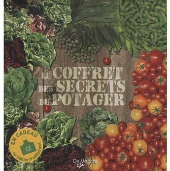 Couverture du livre « Le coffret des secrets du potager » de  aux éditions De Vecchi