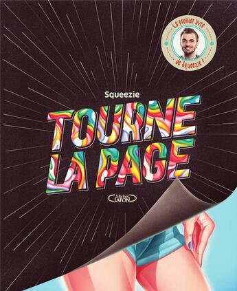 Couverture du livre « Tourne la page » de Lucas Hauchard et Squeezie aux éditions Michel Lafon