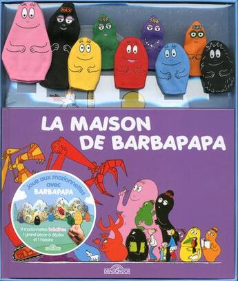Couverture du livre « BARBAPAPA ; la maison de Barbapapa ; coffret » de Taylor Talus et Annette Tison aux éditions Les Livres Du Dragon D'or