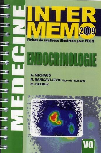 Couverture du livre « Endocrinologie (édition 2009) » de  aux éditions Vernazobres Grego