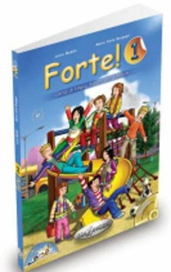 Couverture du livre « Forte 1 libro dello studente ed esercizi + cd audio » de  aux éditions Edilingua