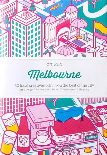 Couverture du livre « Citi x60 melbourne (new edition) » de  aux éditions Victionary