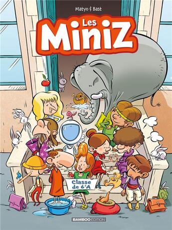 Couverture du livre « Les Miniz Tome 1 » de Bast et Matyo aux éditions Bamboo