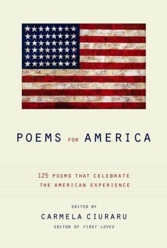 Couverture du livre « Poems for America » de Carmela Ciuraru aux éditions Scribner