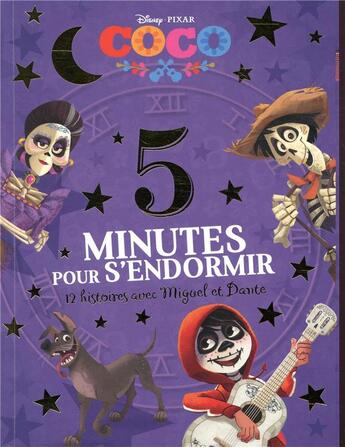 Couverture du livre « 5 minutes pour s'endormir : Coco » de Disney aux éditions Disney Hachette