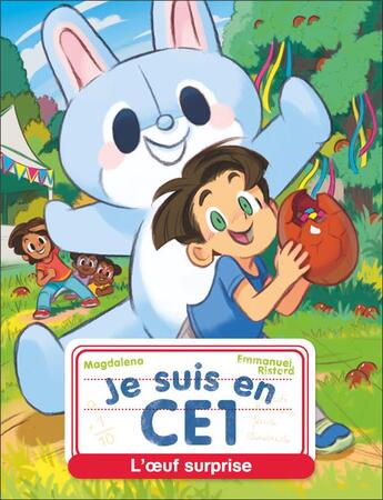 Couverture du livre « Je suis en CE1 -25- L'oeuf surprise » de Emmanuel Ristord et Magdalena aux éditions Pere Castor