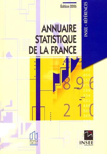 Couverture du livre « Annuaire Statistique De La France (Edition 2006) » de Insee aux éditions Insee