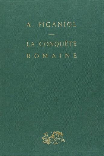 Couverture du livre « La conquête romaine » de A Piganiol aux éditions Puf