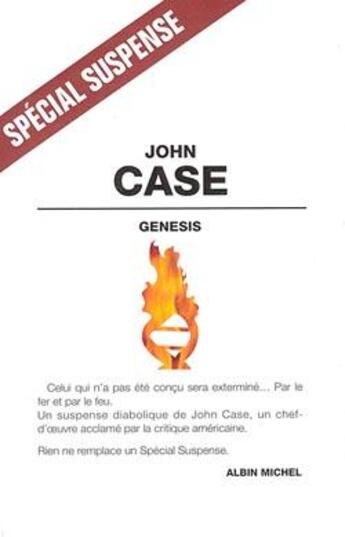 Couverture du livre « Genesis » de John Case aux éditions Albin Michel