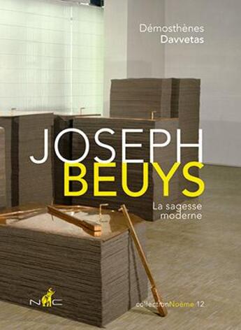 Couverture du livre « Joseph Beuys » de Demosthenes Davvetas aux éditions Nicolas Chaudun