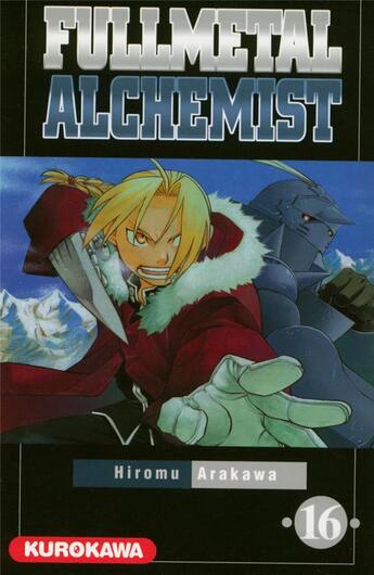 Couverture du livre « Fullmetal alchemist Tome 16 » de Hiromu Arakawa aux éditions Kurokawa