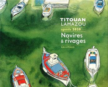 Couverture du livre « Agenda titouan lamazou 2020 » de Titouan Lamazou aux éditions Gallimard-loisirs