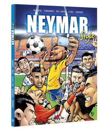 Couverture du livre « Neymar » de Studio Makma aux éditions Hugo Bd