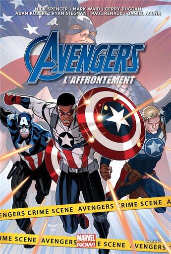 Couverture du livre « Avengers - l'affrontement Tome 2 » de Mark Waid et Gerry Duggan et Nick Spencer et Collectif aux éditions Panini