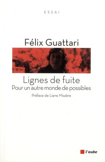 Couverture du livre « Pour une micropolitique émancipatrice » de Félix Guattari aux éditions Editions De L'aube